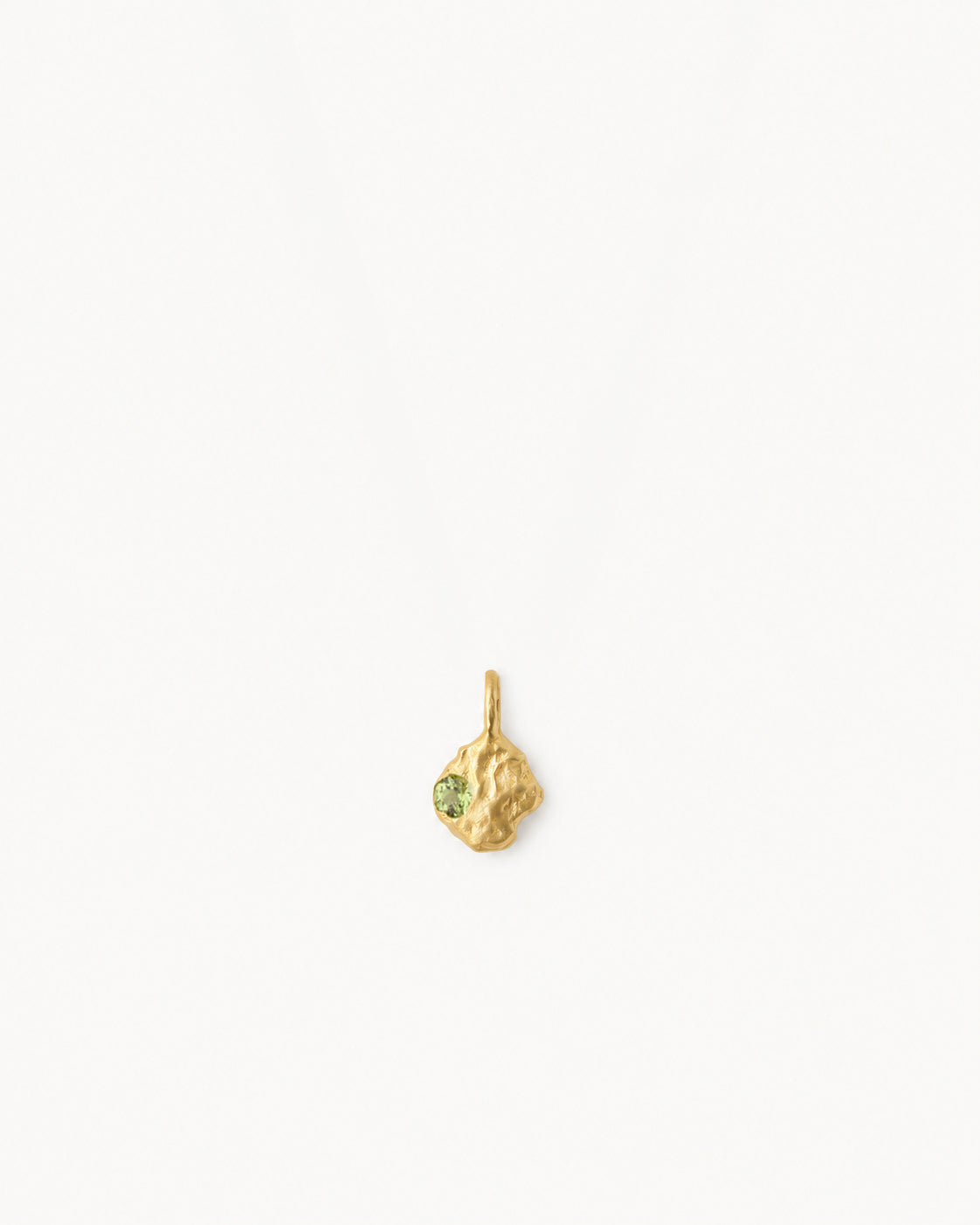 Pendente Birthstone Agosto – Peridoto natural