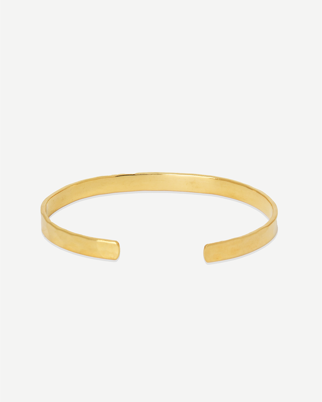 Escrava martelada em prata dourada