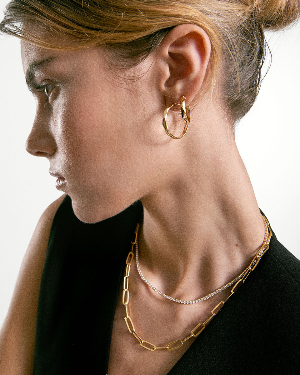 Silverly Orecchini A Cerchio A Cupola In Argento 925, 15,5 Mm, Lisci E Spessi, Per Donna, Con Panno Lucidante