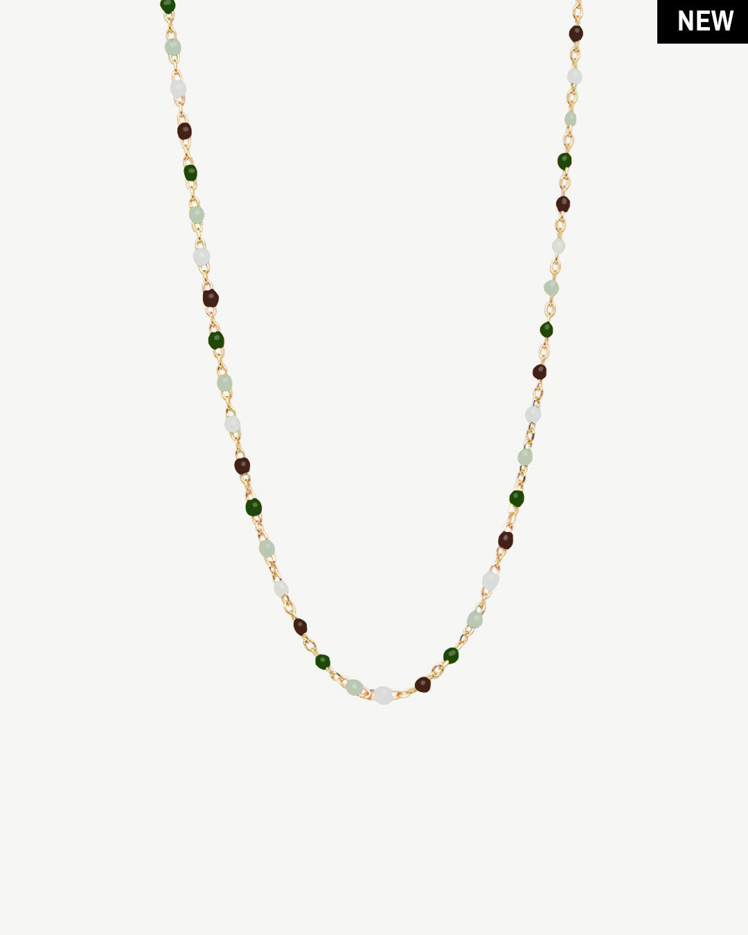 colar em prata e esmalte