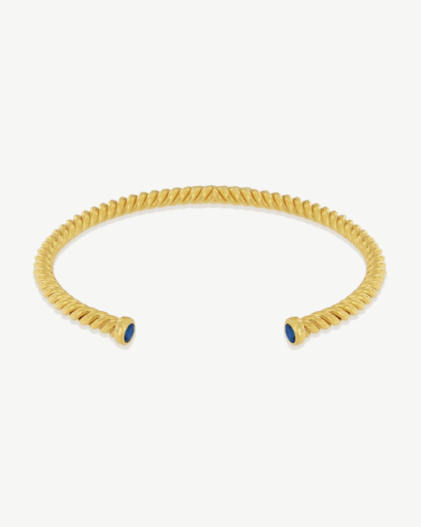 Escrava Arni dourada com zirconia