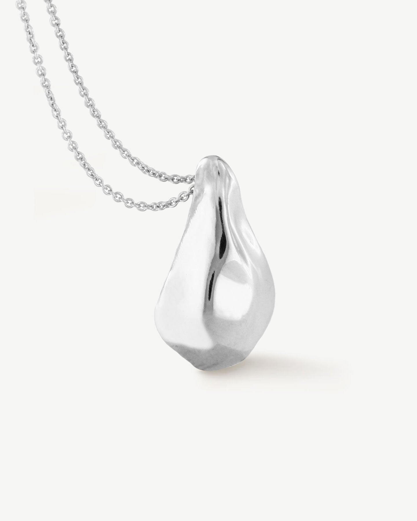 Colar Pendente Prateado