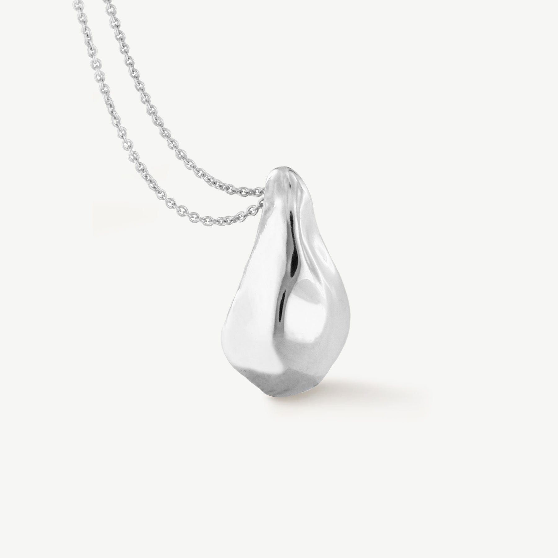 Colar Pendente Prateado