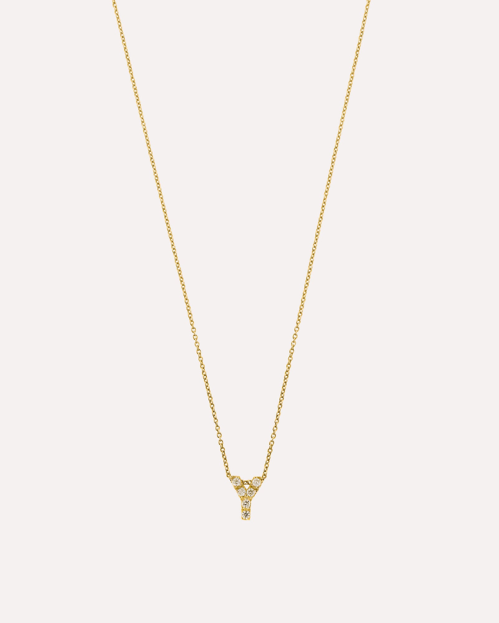 Colar letra inicial em prata