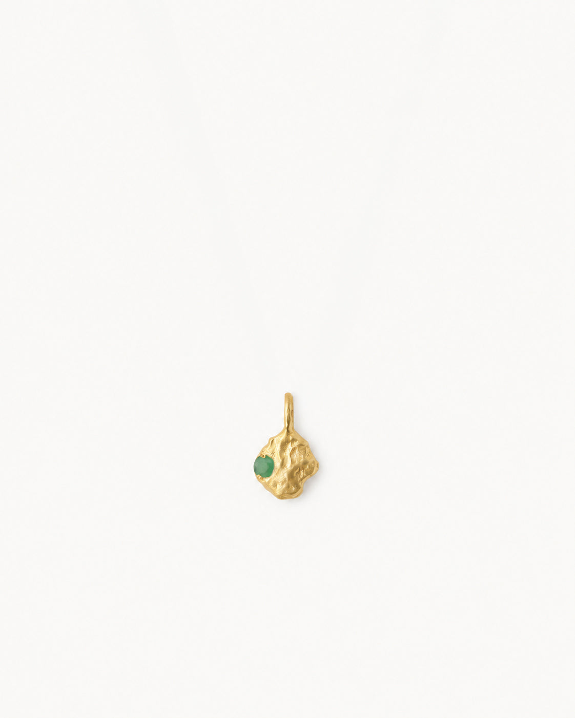 Pendente Birthstone Maio – Esmeralda natural