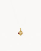 Pendente Birthstone Julho – Rubi natural