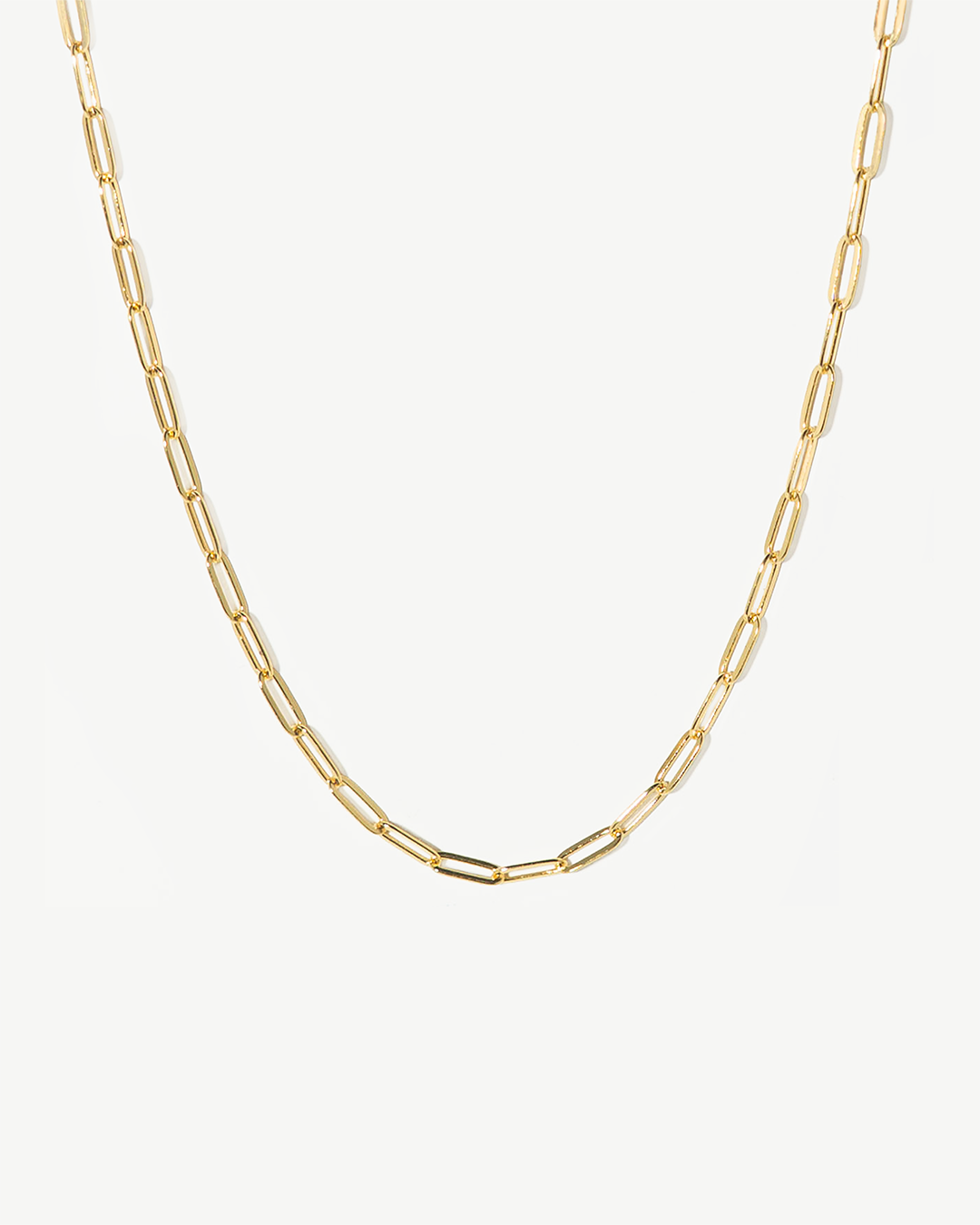 Colar corrente em prata 925 com banho de ouro 18K.