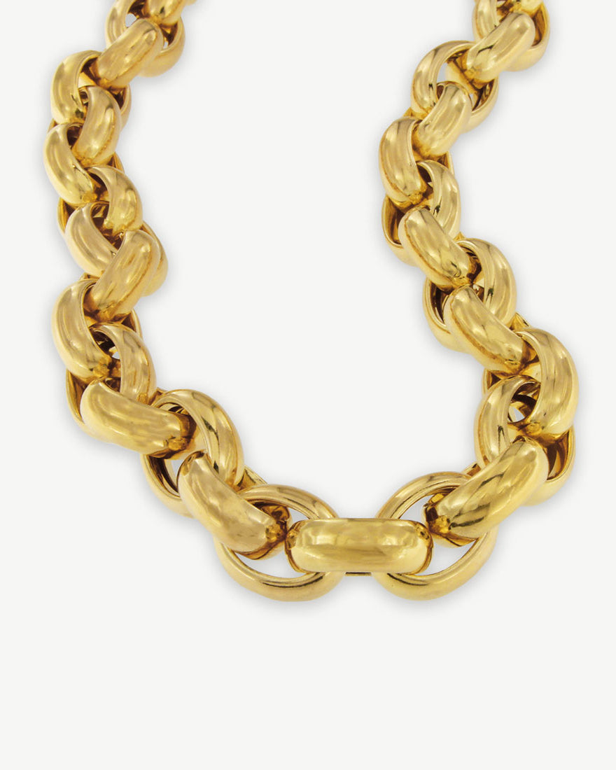 Colar chain dourado